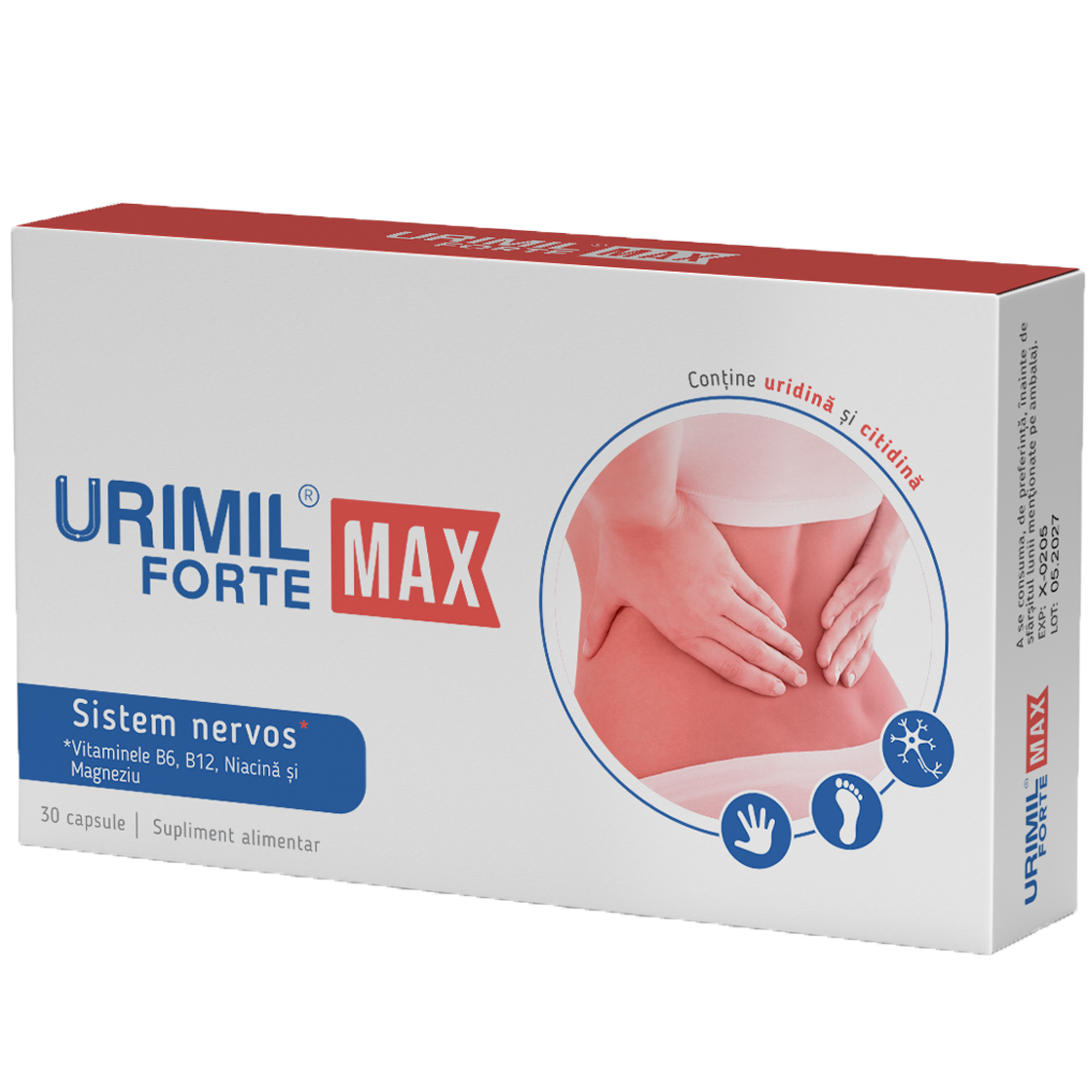 Urimil Forte Max, 30 capsule, Naturpharma