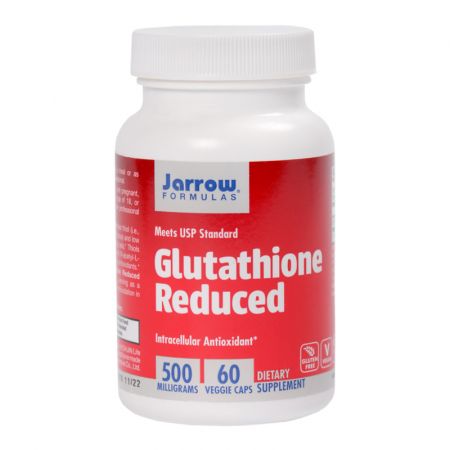 Glutathione Reduced Jarrow Formulas, 500 mg, 60 capsule - Secom