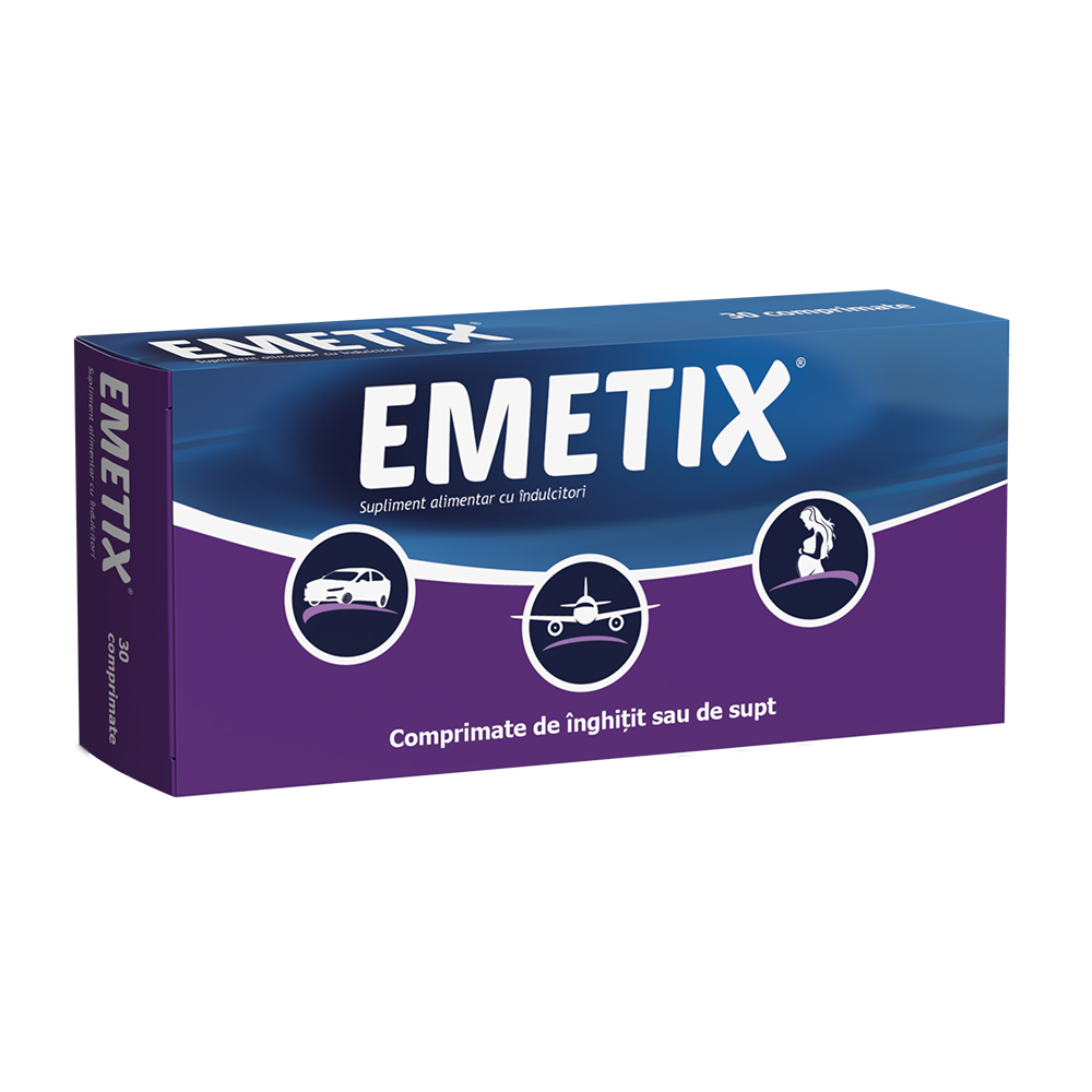 Emetix, 30 comprimate, Fiterman