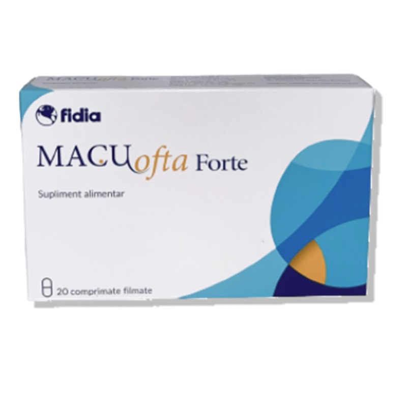 Macuofta Forte, 20 comprimate, Biosooft