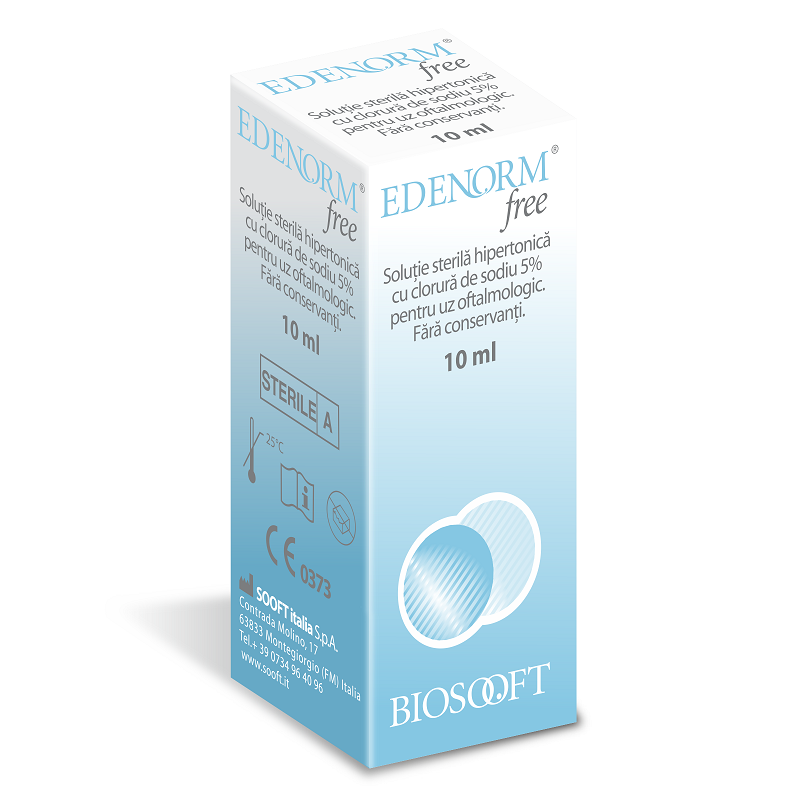 Edenorm Free solutie oftalmica, 10 ml, Biosooft