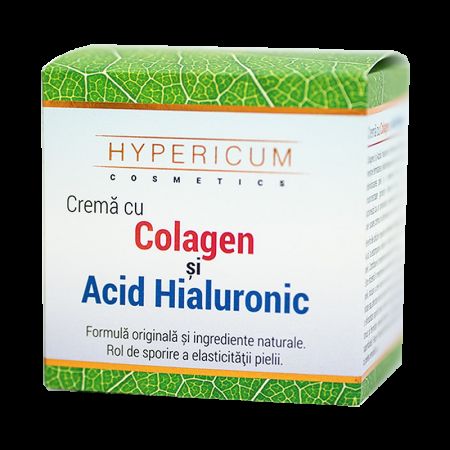 Crema cu colagen si acid hialuronic, 40 ml - Hypericum