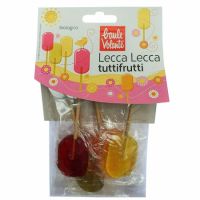Acadele Eco cu fructe Lollypops, 8 buc, Baule Volante
