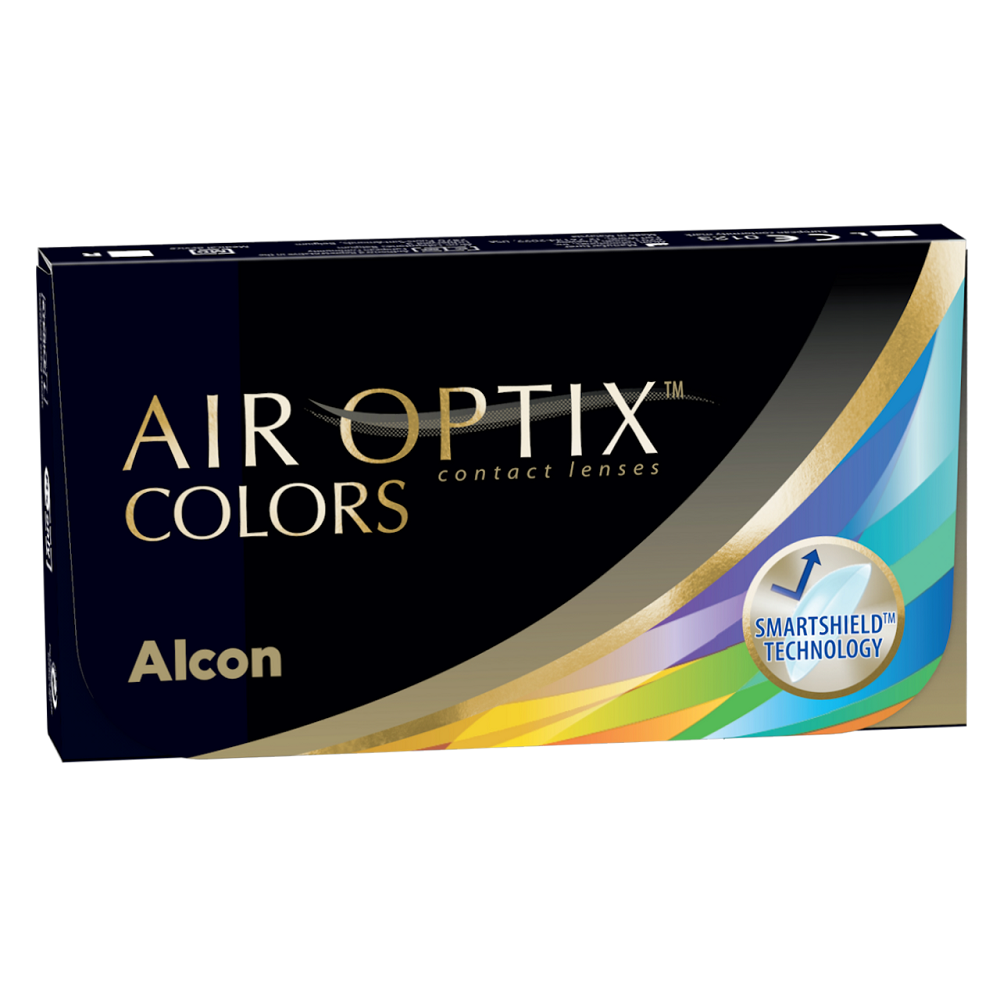 Lentile de contact Nuanta Gray Hazel Air Optix Colors, 2 bucati, Alcon