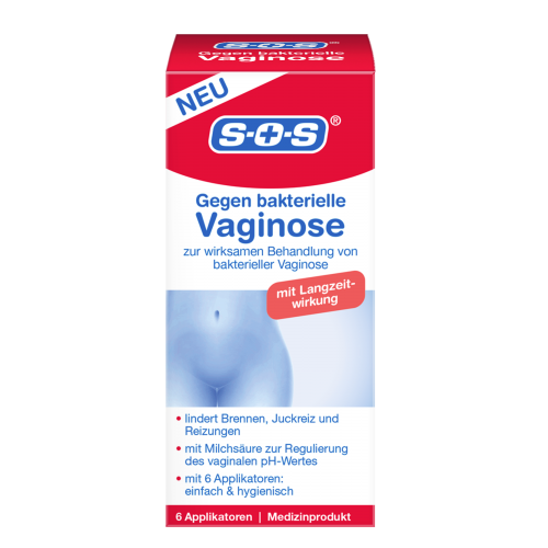 Gel contra vaginozei bacteriene, 6x5 ml, SOS