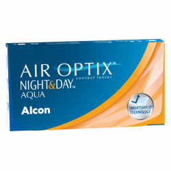 Lentile de contact -1.75 Air Optix Night&Day Aqua, 6 bucati, Alcon