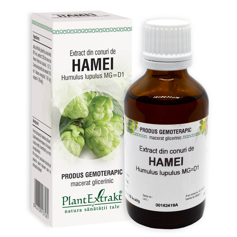 Extract din conuri de Hamei, 50 ml, Plant Extrakt
