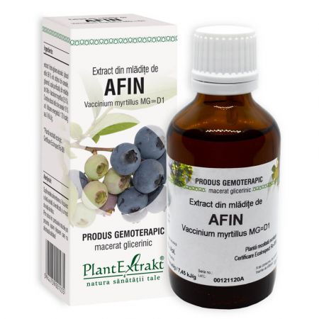 Extract din mladite de Afin, 50 ml - Plant Extrakt