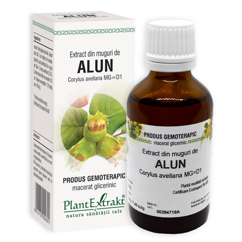 Extract din muguri de Alun, 50 ml, Plant Extrakt
