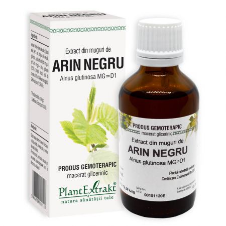 Extract din muguri de Arin Negru, 50 ml - Plant Extrakt