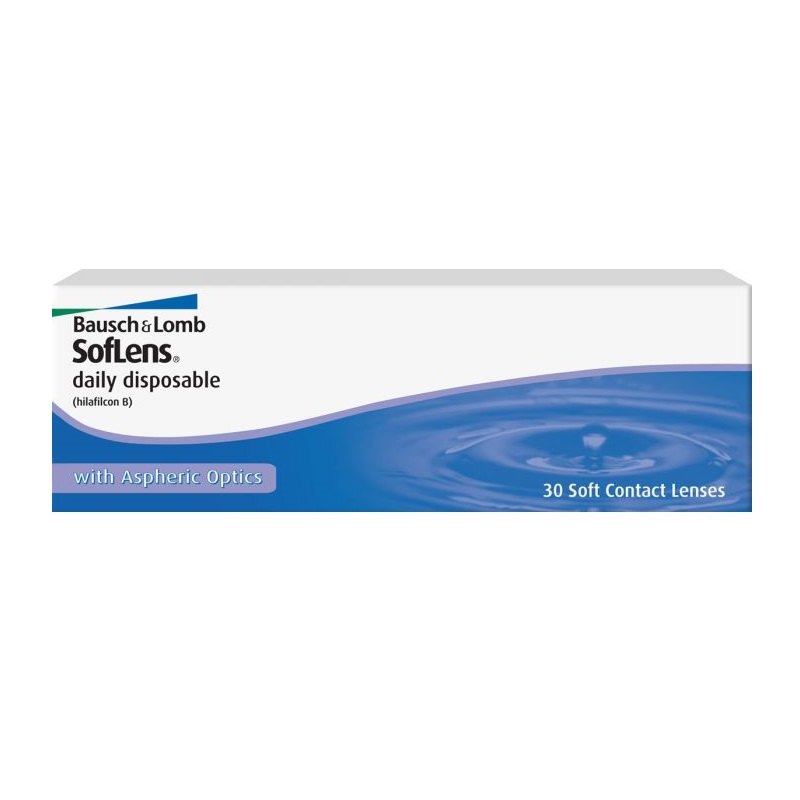 Lentile de contact -3.75 SofLens 1 Day, 30 bucati, Bausch Lomb