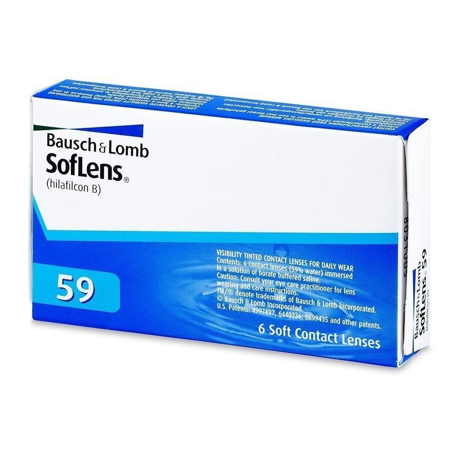 Lentile de contact -4.00 SofLens 59, 6 bucati, Bausch Lomb
