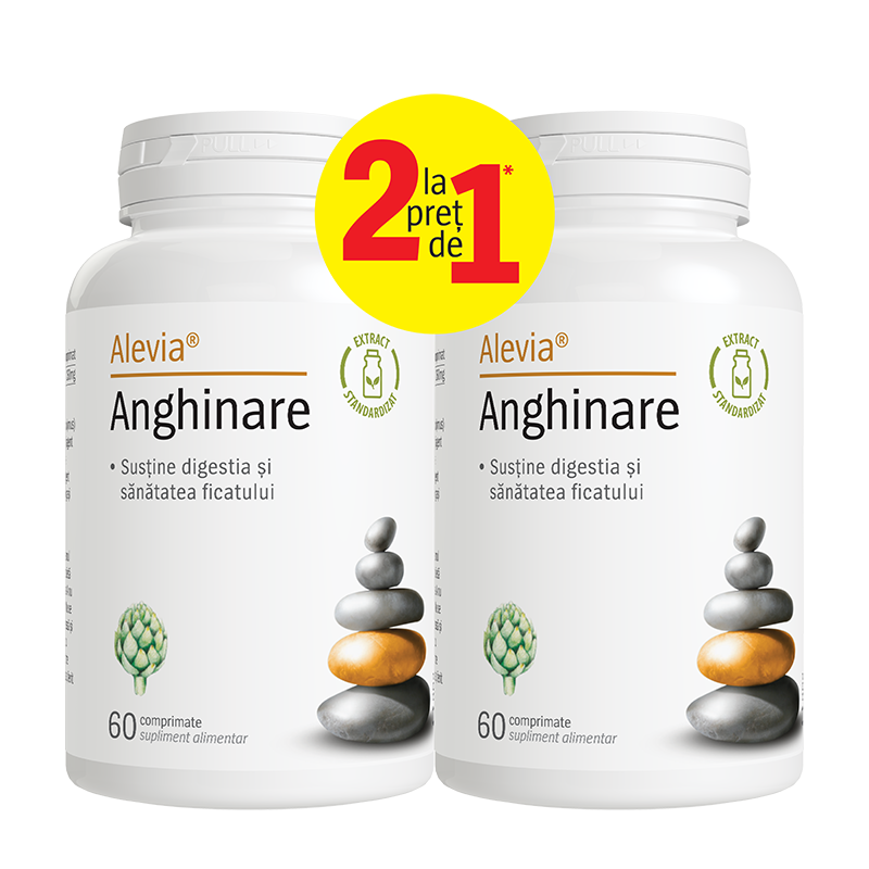 Pachet Anghinare 250 mg (2 la pret de 1), 60 + comprimat : Farmacia Tei online