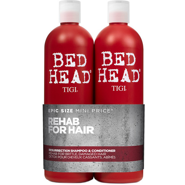 Set Bed Head Rehab for Hair Tween Duo Sampon 750ml + Balsam 750ml, Tigi
