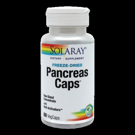 Pancreas Caps Solaray, 60 capsule - Secom