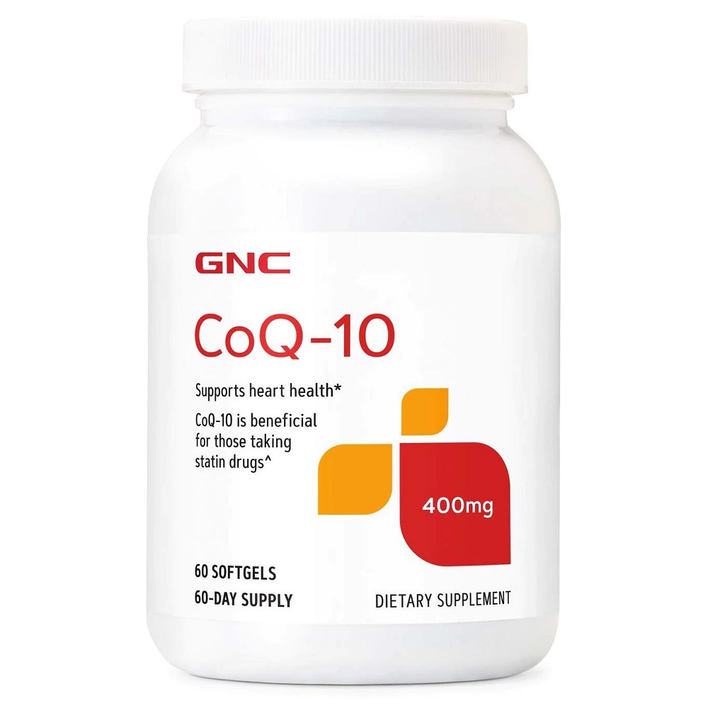 Coenzima Q-10 naturala, 400 mg, 60 capsule, GNC