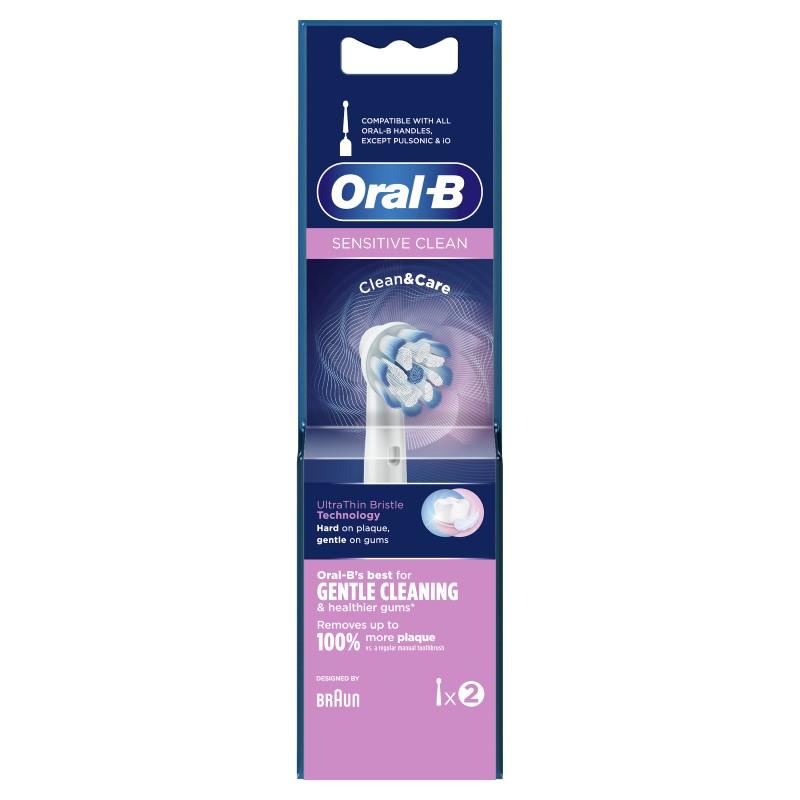 Rezerva periuta de dinti Sensitive Ultra Thin, 2 bucati, Oral B