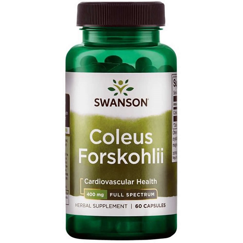 Coleus Forskohlii, 60 capsule, Swanson