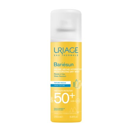 Spray uscat pentru protectie solara cu SPF 50+ Bariesun, 200 ml, Uriage