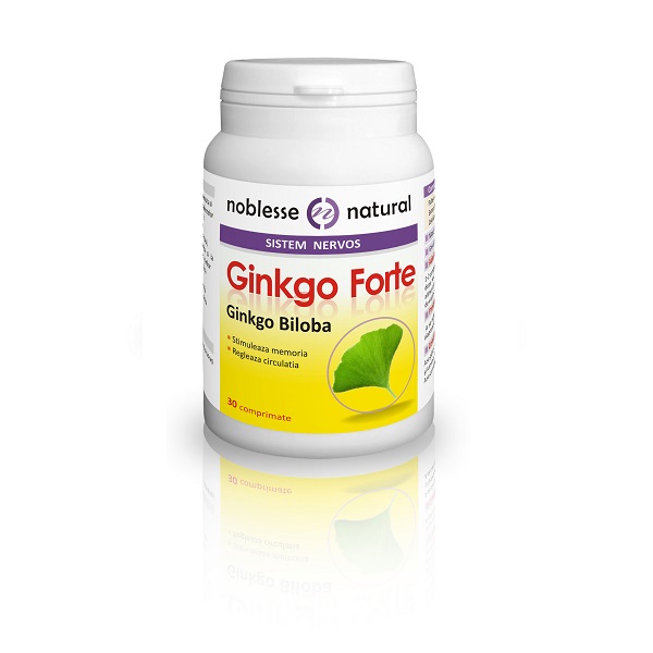 Ginkgo Forte, 30 comprimate, Noblesse