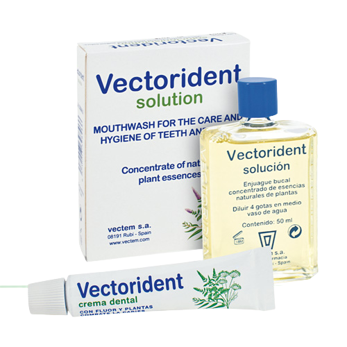 Apa de gura concentrata Vectorident cu extract de plante, 50 ml, Vectem