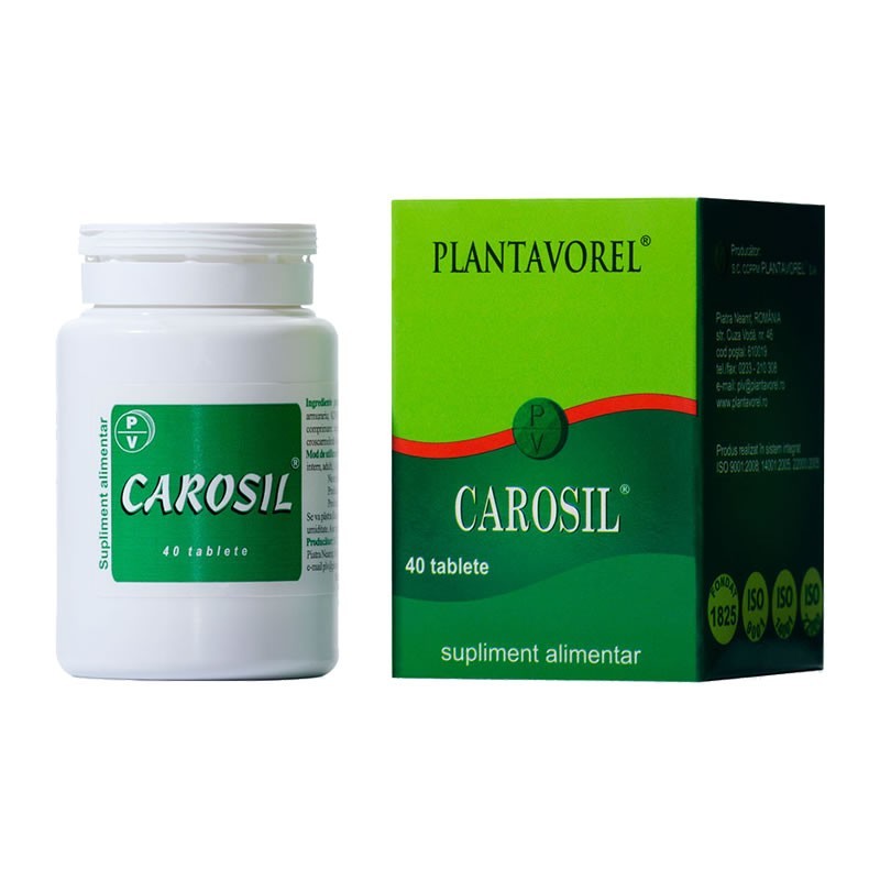 Carosil, 40 tablete, Plantavorel