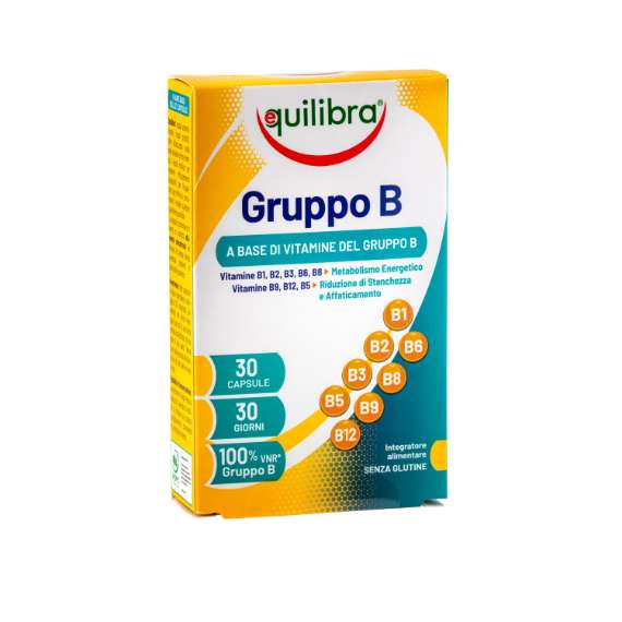 Vitamina B complex, 30 capsule, Equilibra
