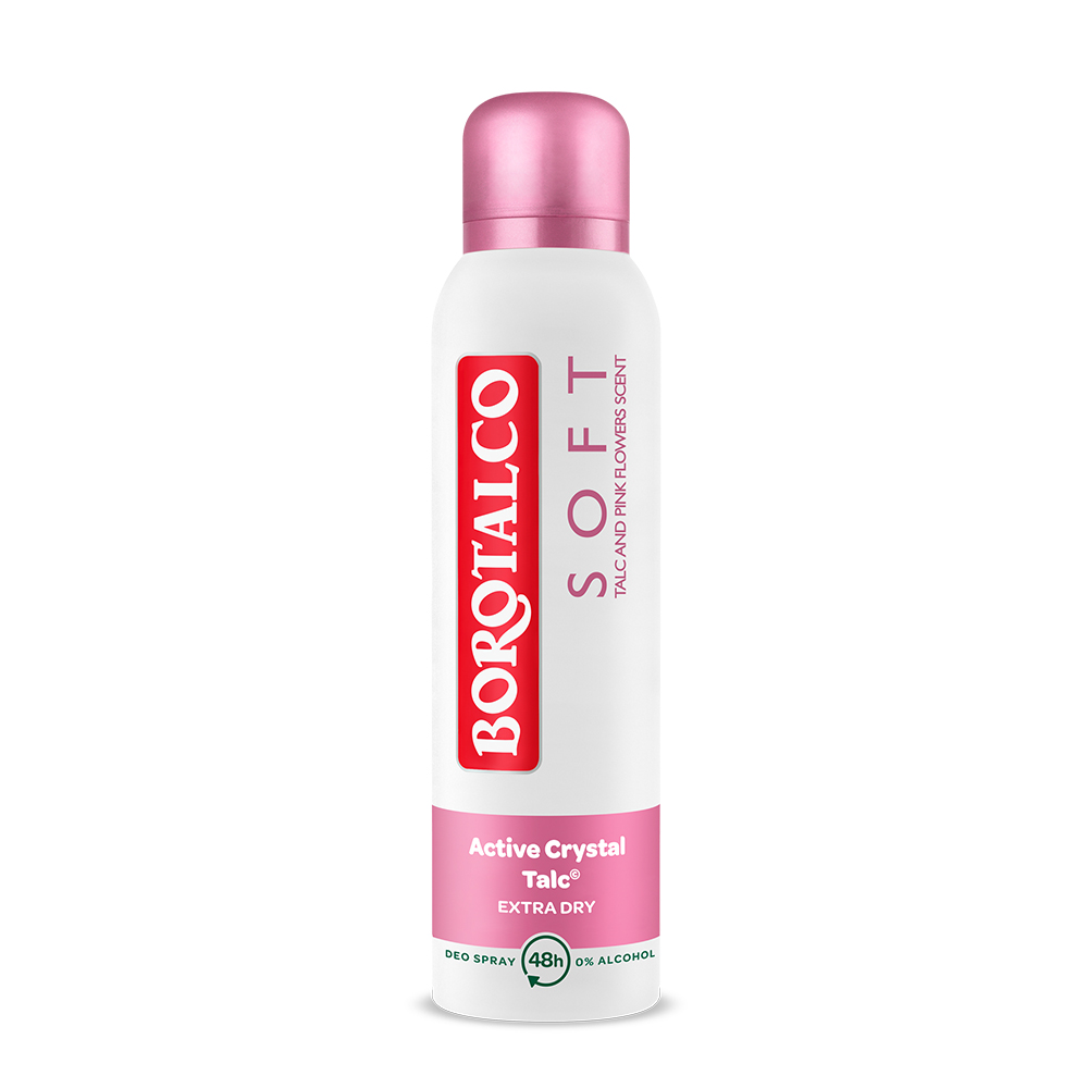 Deodorant spray Soft, 150 ml, Borotalco
