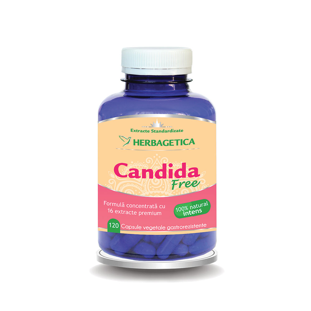 Candida Free, 120 capsule, Herbagetica