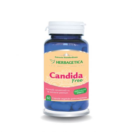 Candida Free, 60 capsule - Herbagetica
