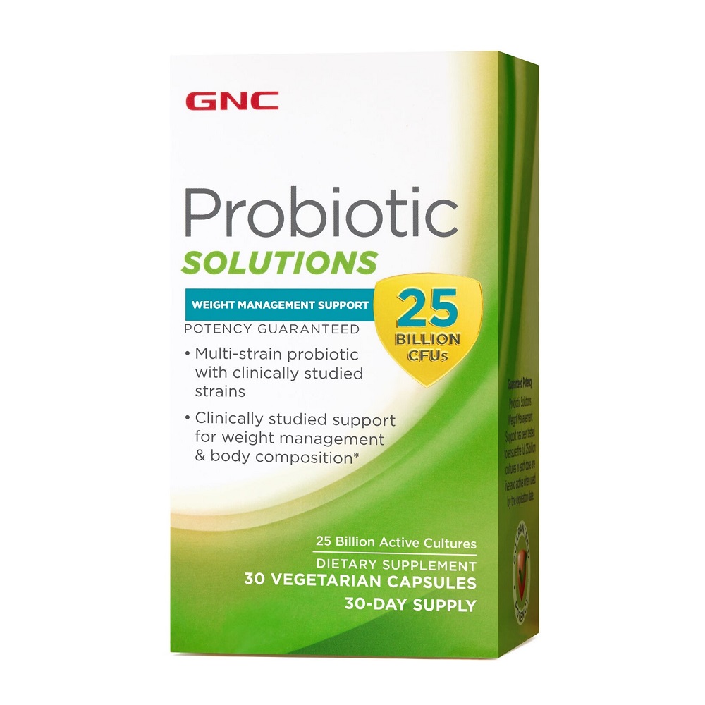 Probiotic suport pentru controlul greutatii 424647, 30 capsule, GNC