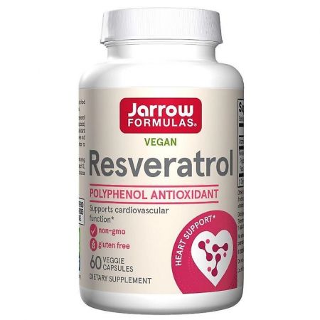 Resveratrol Jarrow Formulas, 100 mg, 60 capsule vegetale - Secom