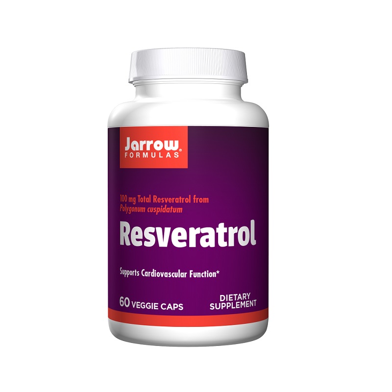 Resveratrol  Jarrow Formulas, 100 mg, 60 capsule vegetale, Secom