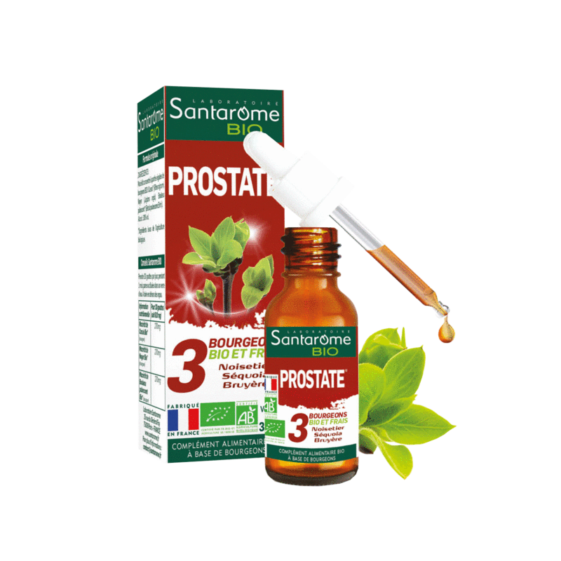 Supliment Eco Gemmo Prostate, 30 ml, Santarome