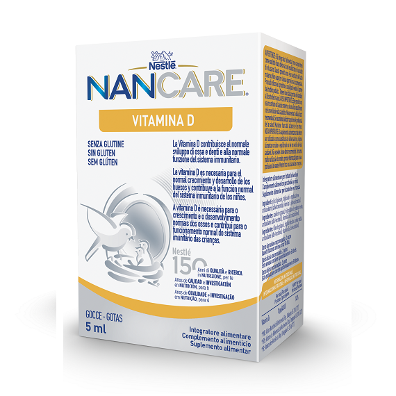 Vitamina D Nancare, 5 ml, Nestle