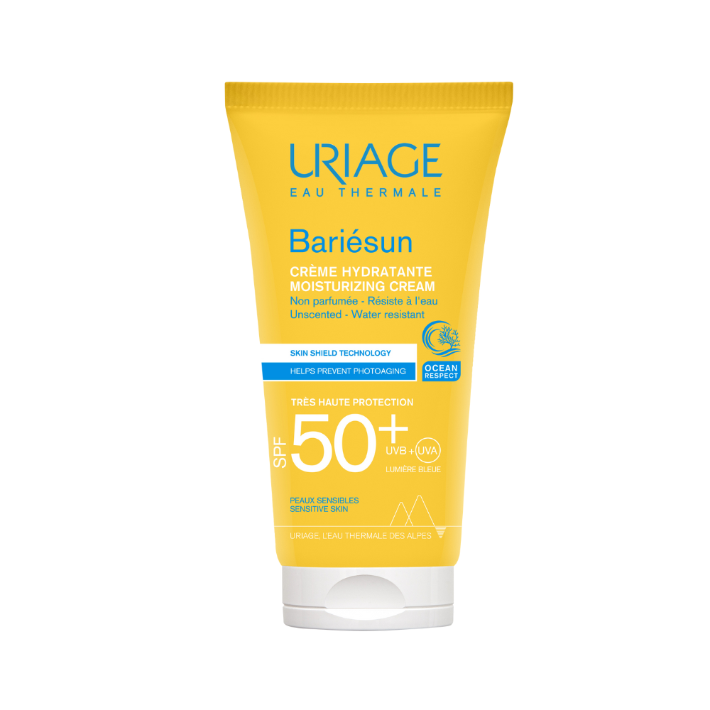 Crema fara parfum pentru protectie solara Bariesun, SPF 50+, 50 ml, Uriage