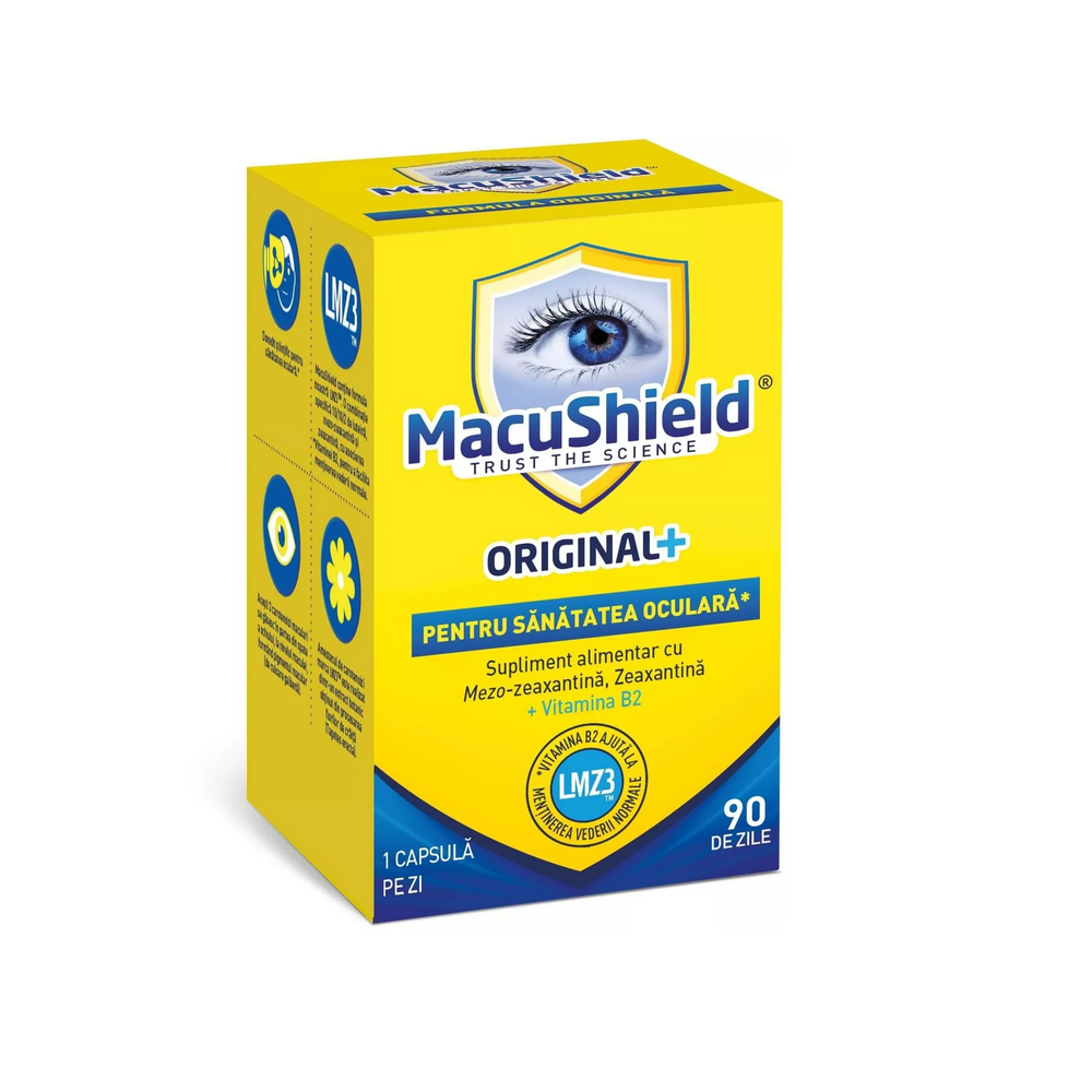 Macu Shield Original+, 90 capsule, Macu Vision