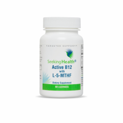 Active B12 cu Folat L-5-MTHF, 60 comprimate, Seeking Health