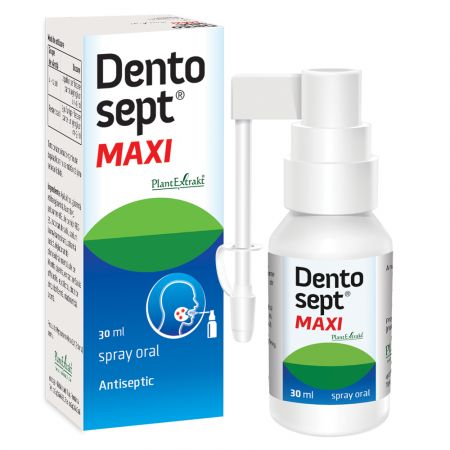 Spray gingival Dentosept Maxi, 30 ml - Plant Extrakt