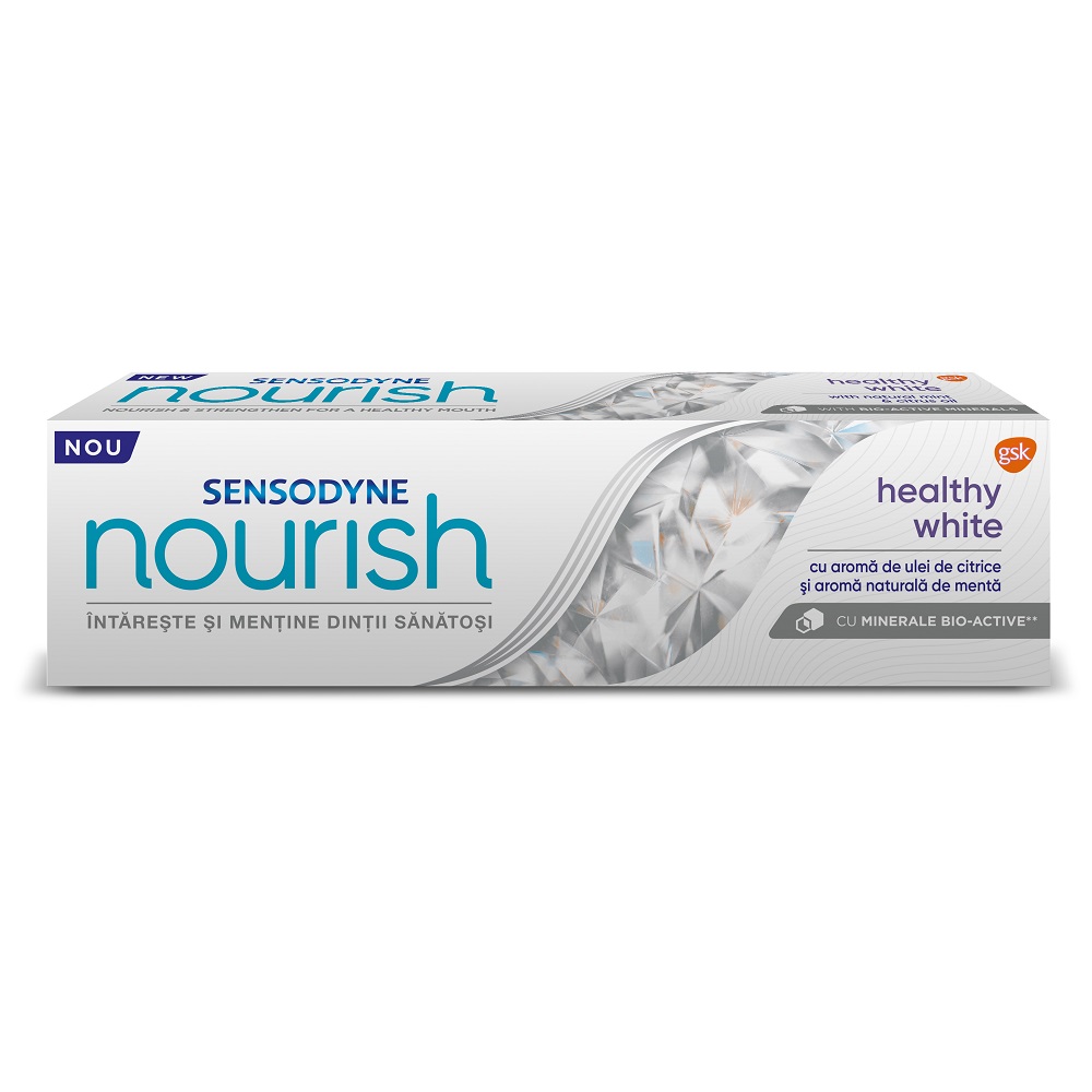 Pasta de dinti Nourish Healthy White, 75 ml, Sensodyne