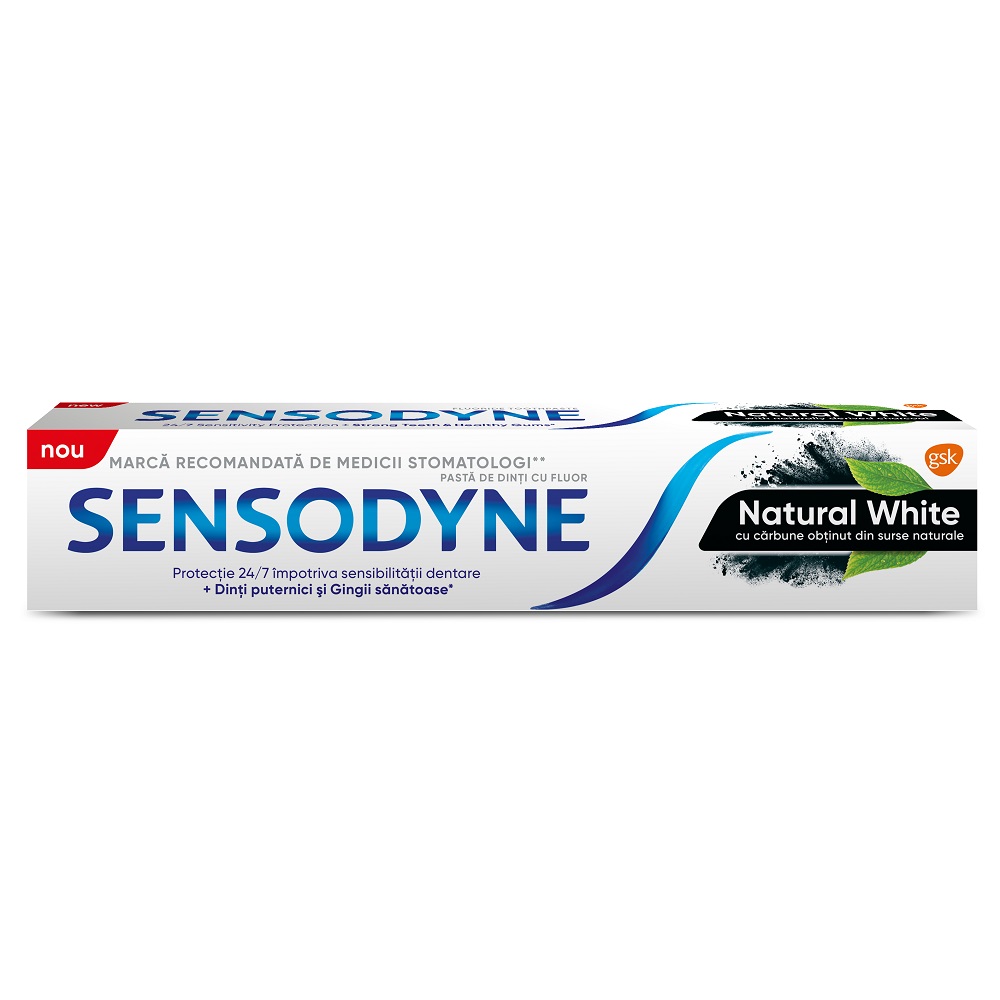 Pasta de dinti Natural White, 75 ml, Sensodyne
