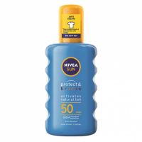 Spray pentru protectie solara SPF 50 Protect & Bronze, 200 ml, Nivea Sun