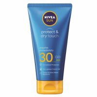 Crema gel pentru protectie solara SPF 30 Protect & Dry Touch, 175 ml, Nivea Sun