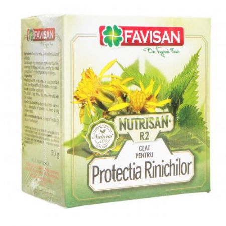 Ceai pentru protectia rinichilor Nutrisan R2, 50 g - Favisan