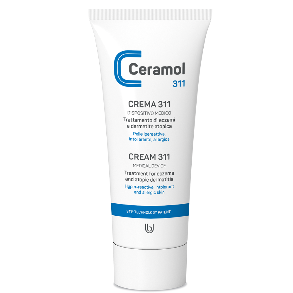 Crema tratament uscaciune, deshidratare si dermatite, 75 ml, Ceramol