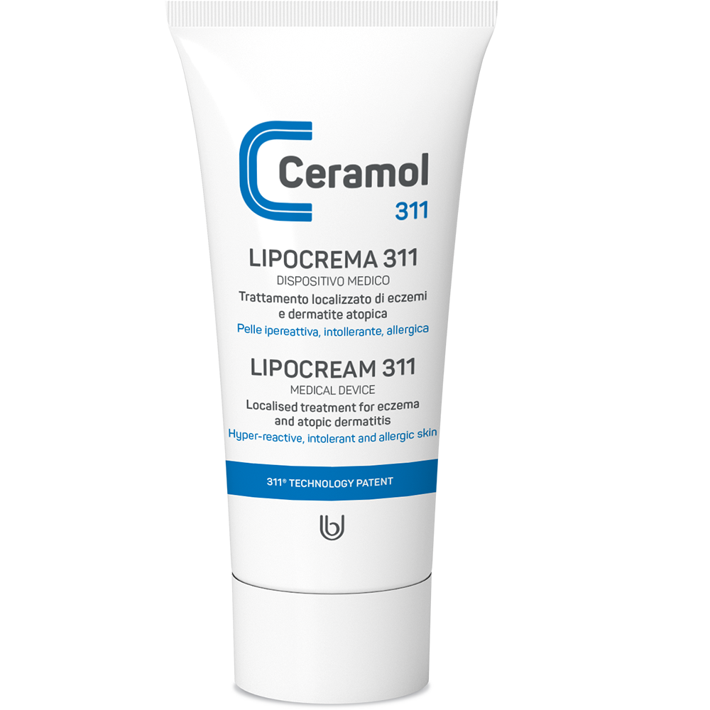 Tratament localizat, eczema si dermatita atopica Lipocream, 50 ml, Ceramol