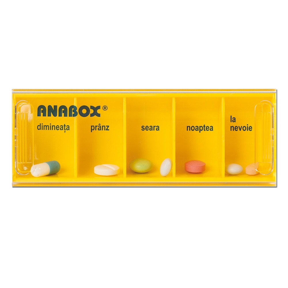 Organizator medicamente pentru utilizare zilnica, Anabox