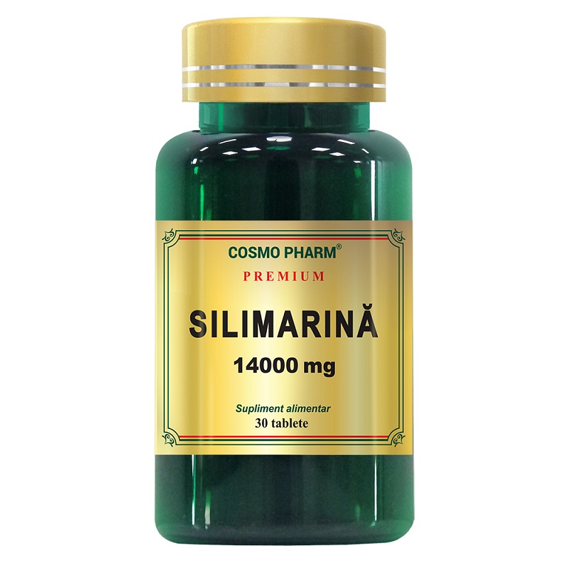 Silimarina Premium, 1400 mg, 30 tablete, Cosmopharm