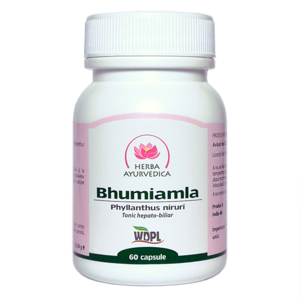 Bhumiamla, 60 capsule, Herba Ayurvedica