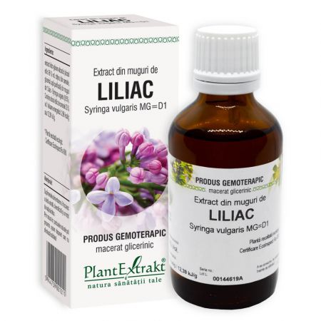 Extract din muguri de Liliac, 50 ml - Plant Extrakt